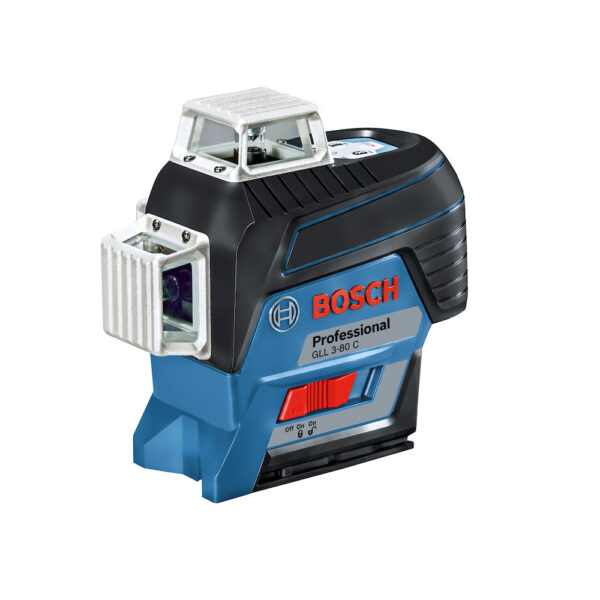 Nivel láser de líneas 360º Bosch GLL 3-80 C 120mt Bluetooth