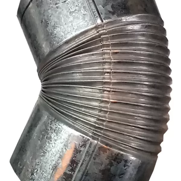 CURVA/CODO 4" CORRUGADO GALVANIZADO Nº 30 45º 4" - 150