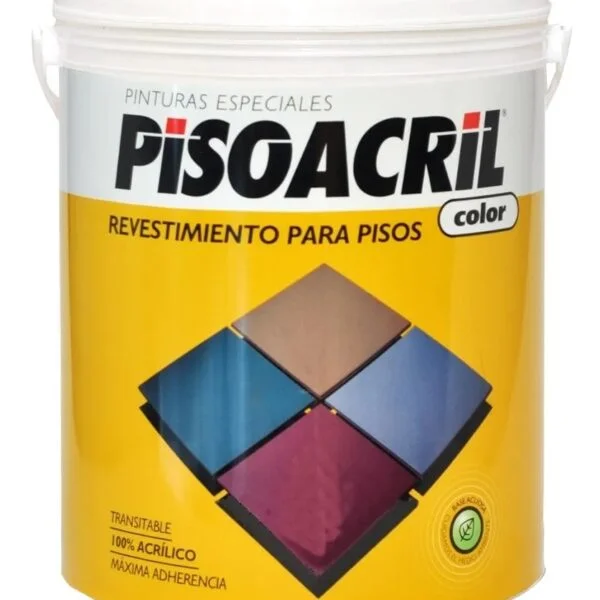 PISOACRIL COLOR ROBLE    LATA 4 LT