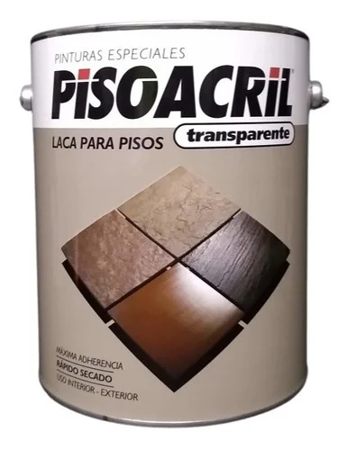 PISOACRIL TRANSPARENTE   LATA 1 LT
