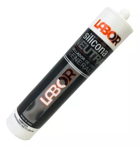 SELLADOR SILICONA NEUTRA BLANCA 280 ML