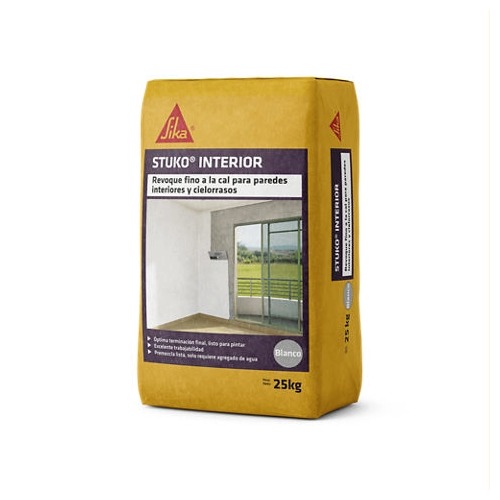 STUKO PATAGONICO 25KG - REVOQUE FINO A LA CAL