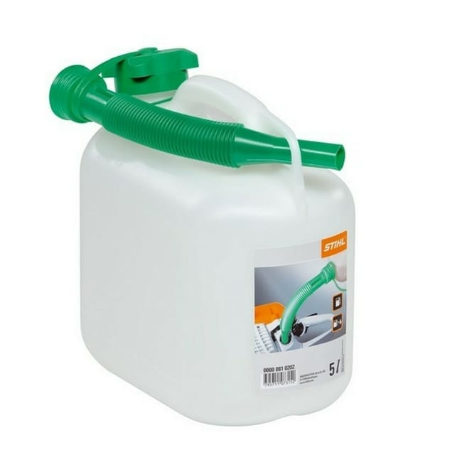 BIDON PARA GASOLINA 5 L TRANSPARENTE - STIHL