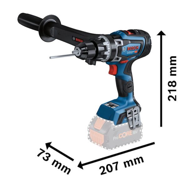 Taladro Atornillador Inalámbrico Bosch GSB 18V-150 C, 18V SB - Imagen 2