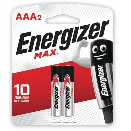 PILAS ENERGIZER AAA MAX x2