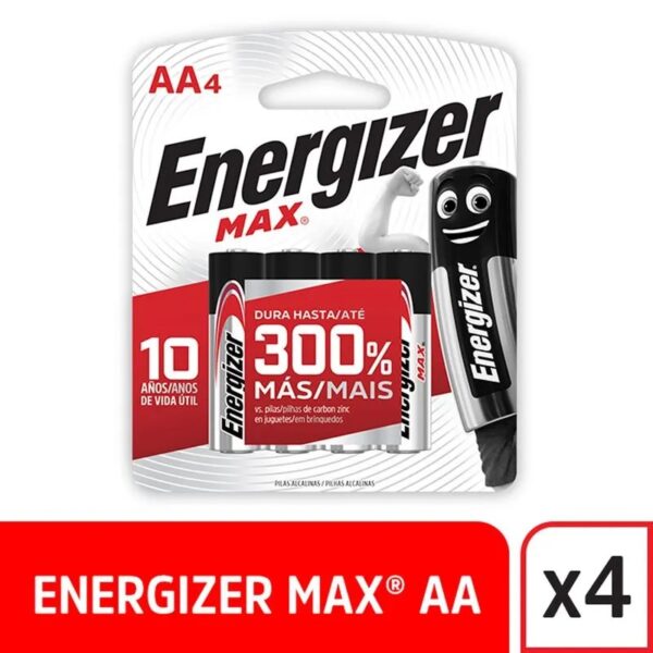 PILAs ENERGIZER AAA MAX x4
