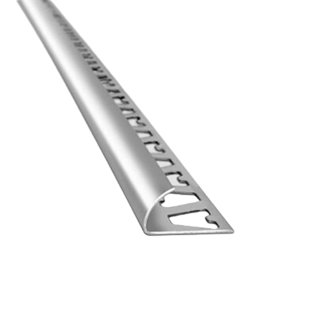 PERFIL GUARDACANTO ARCO 10mm x 2,5m ESMERILADO