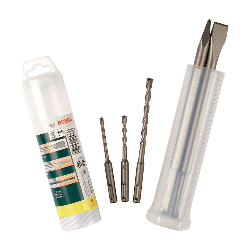 Kit Set 5 Mechas Cinceles Bosch Sds Plus - Imagen 2