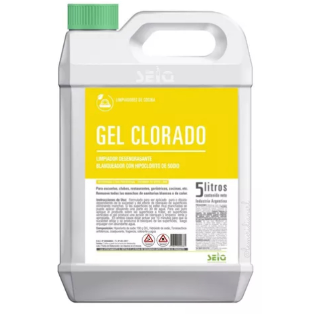 CLORO GEL X 5 LT SEIQ PARA SUPERFICIES