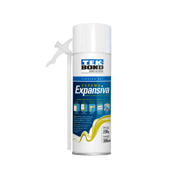 ESPUMA POLIURETANO EXPANSIBLE BEIGE 300ML/230GR