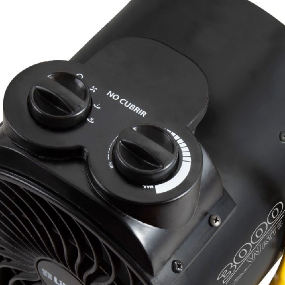 CALOVENTOR LILIANA "POWERTYHOT" 2 NIVELES DE POTENCIA: 1500/3000W - Imagen 2