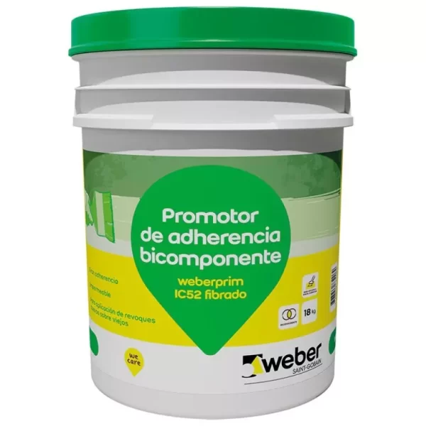 WEBERPRIM IC-52 FIBRADO X 18 KG - BLANCO