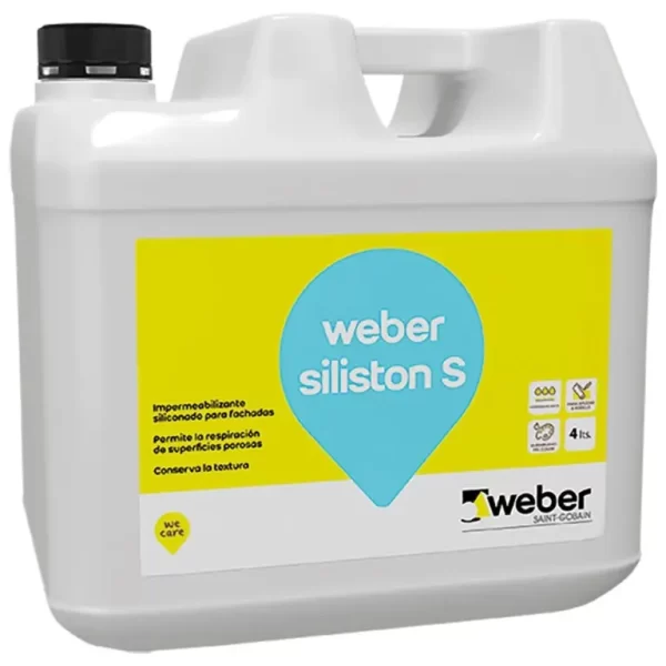 WEBER SILISTON S 4 KG - INCOLORO