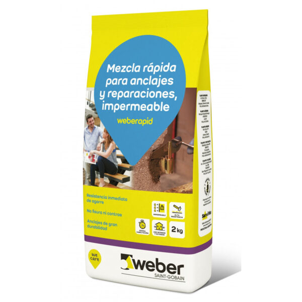 WEBER RAPID 2 KG - GRIS