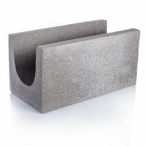 BLOQUE MURO VISTO ENCADENADO 40 P/MURO DE 20 CM