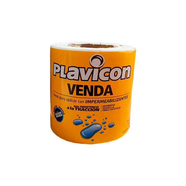 PLAVICON VENDA 10CM x 25M DE LARGO