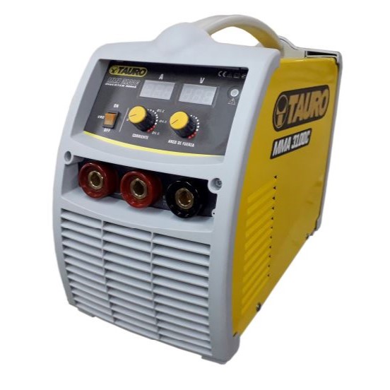 SOLDADORA INVERTER APTA ELECTRODOS CELULOSICOS MMA - 3100 C MULTIVOLT - TAURO
