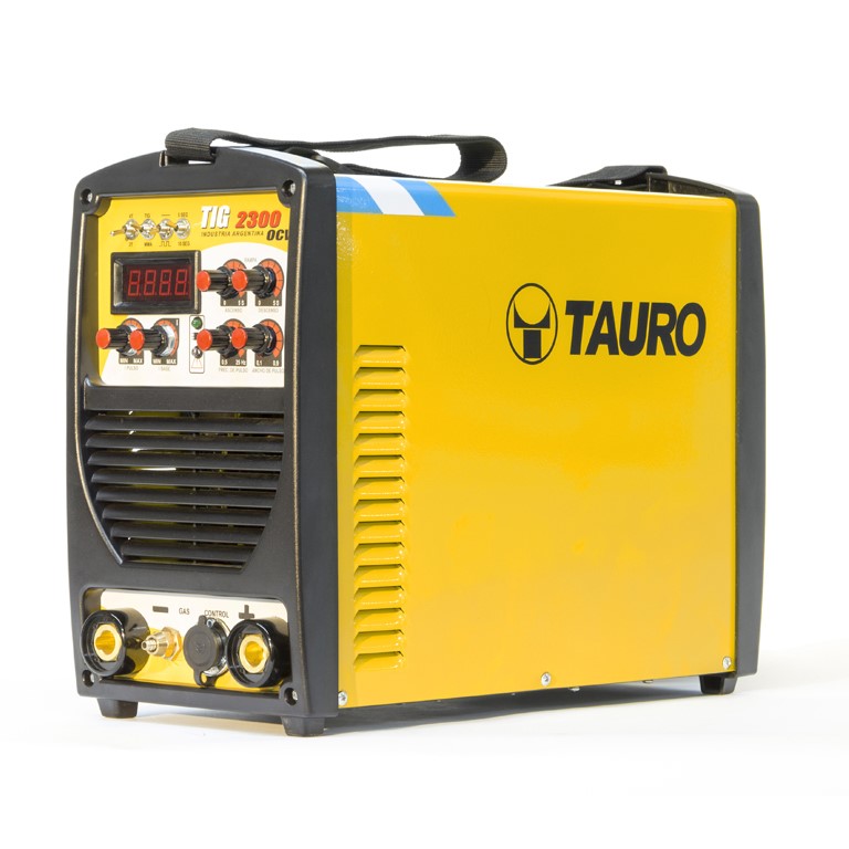 SOLDADORA INVERTER TIG - 2400 OCV ( 220V) DIGITAL - TAURO