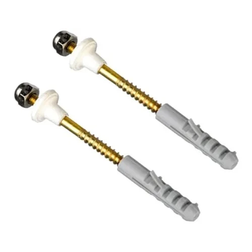 TORNILLOS PARA INODOROS CON CONITO Y/O TARUGO 22x80