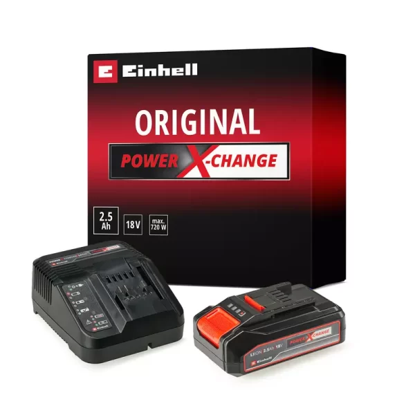 PXC-Kit Inicio 18V 2,5Ah PXC Starter Kit BATERIA Y CARGADOR - EINHELL