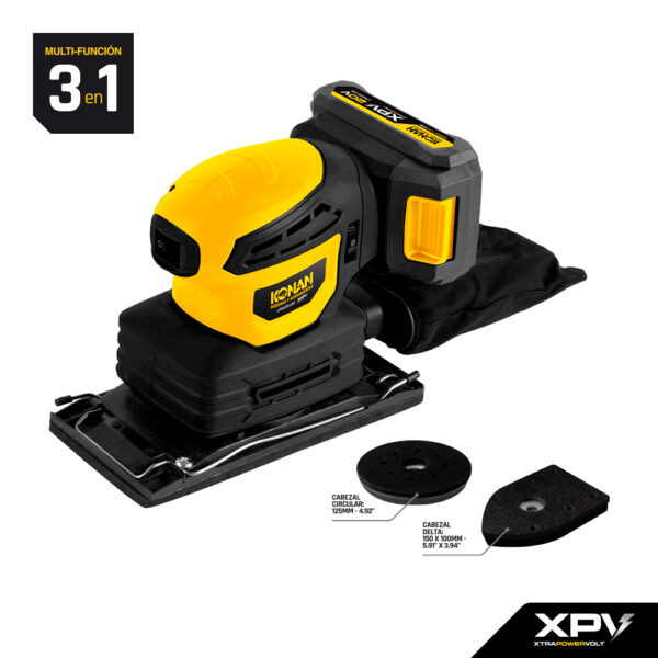 Multilijadora 3 en 1 a Batería 20V - KONAN