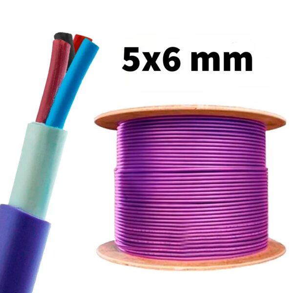 CABLE SUBTERRANEO 5 X 6