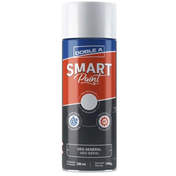 AEROSOL BLANCO SATINADO DOBLE A SMART PAINT 200ML/140G