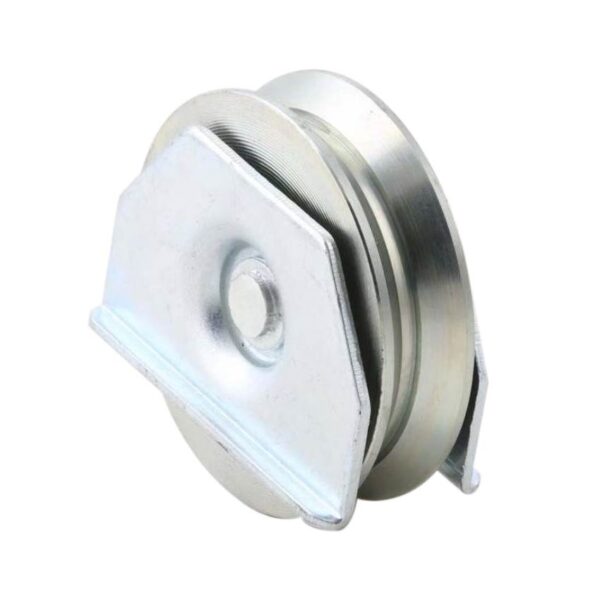 RUEDA DE ACERO 50MM Con soporte - PARA PORTON CORREDIZO