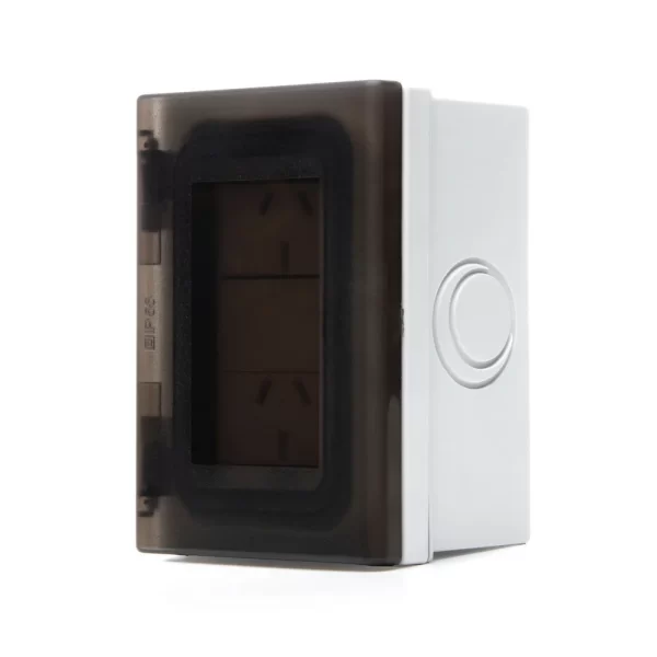 CAJA EXTERIOR ARMADA 3M IP65 2 TOMA 10A BP