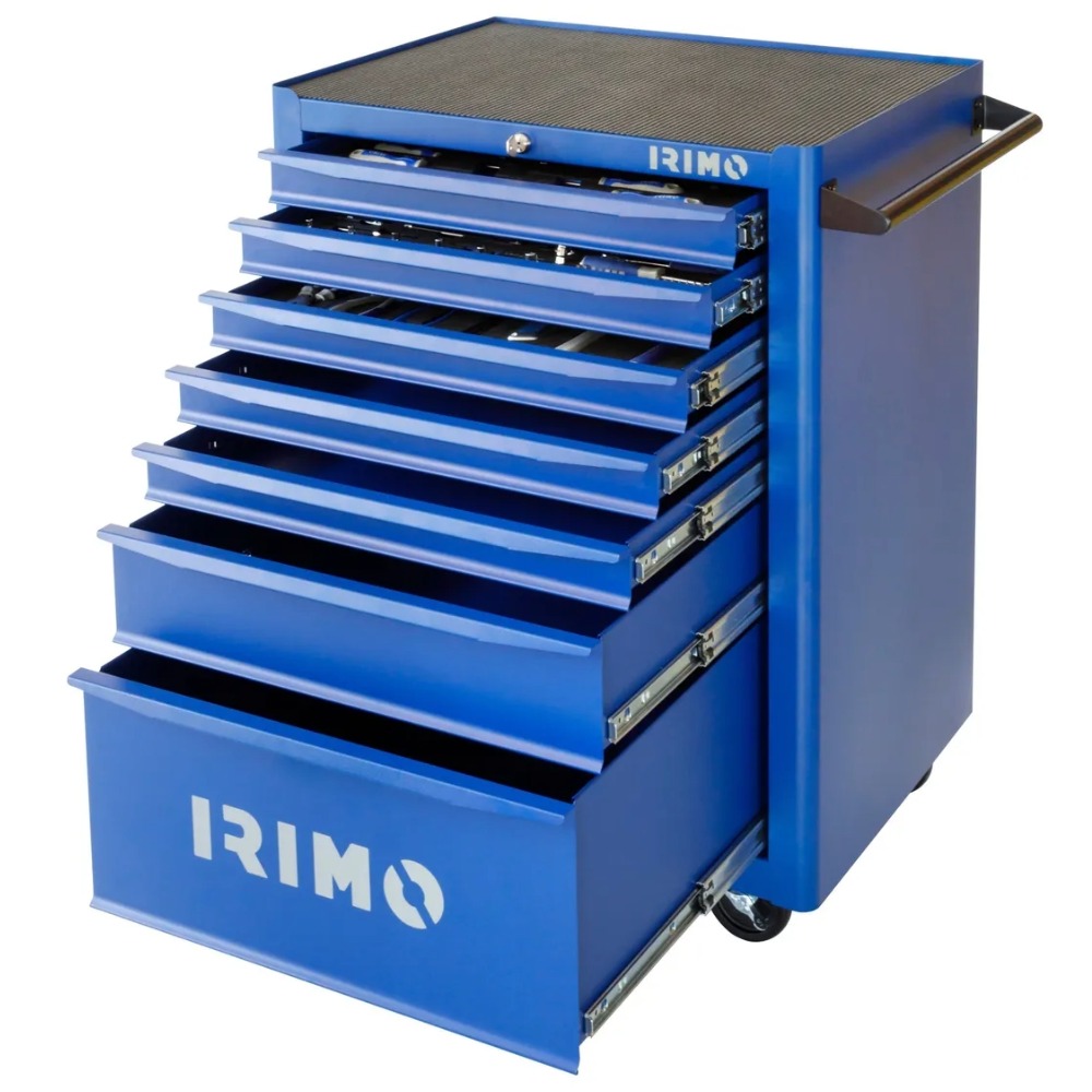 CARRO DE 7 CAJONES CON 219 HERRAMIENTAS EN FOAM AZUL - FOAM 4 - Imagen 3