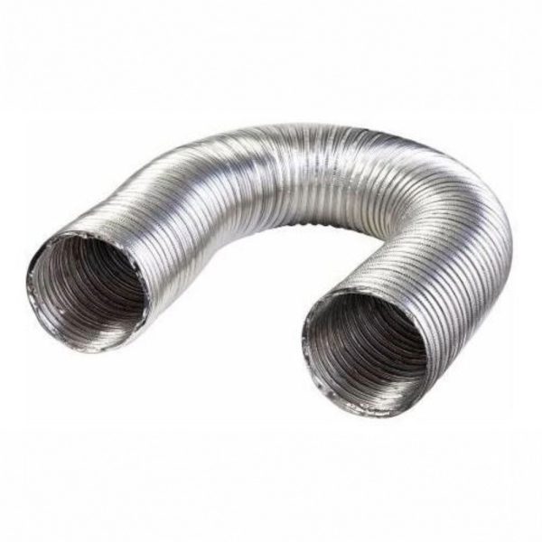 DUCTO - TUBO - CAÑO DE ALUMINIO FLEXIBLE Ø 5" - 125 - CORRUGADO