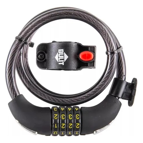 Linga de Seguridad con Combinación Bulit - Acero resistente de 12 mm x 1 m ( Cadena para bicicletas)