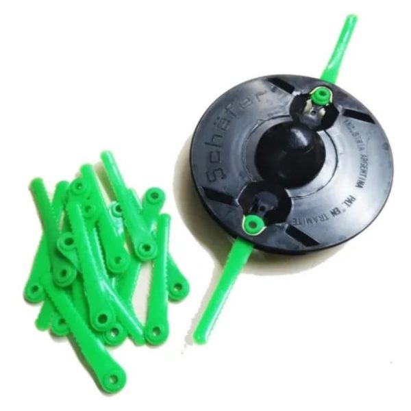 CARRETEL PANDA + 20 CUCHILLAS - PARA BORDEADORA - SCHAFER