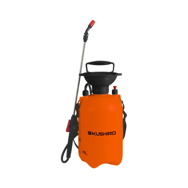 Pulverizador De Hombro A Presión 4l Naranja – Kushiro