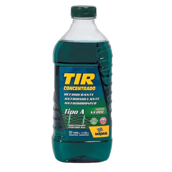 TIR VERDE 950 CC - BARDAHL - ANTICONGELANTE - REFRIGERANTE - ANTICORROSIVO