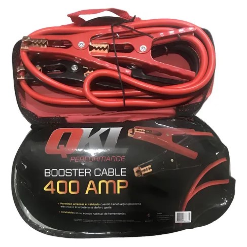 CABLE PUENTE PARA BATERIA 400 AMP - PERROS - PINZAS