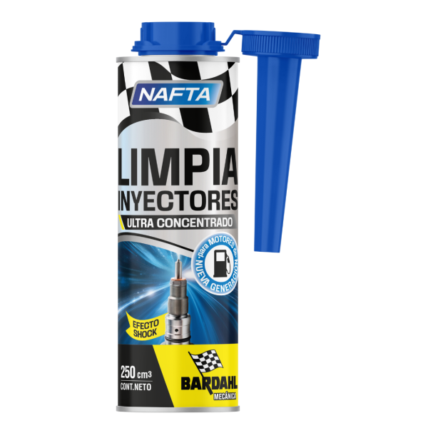 LIMPIADOR PARA INYECTORES - NAFTA 250 CC - BARDAHL