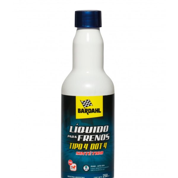 LIQUIDO PARA FRENOS TIPO 4 250 CC – BARDAHL