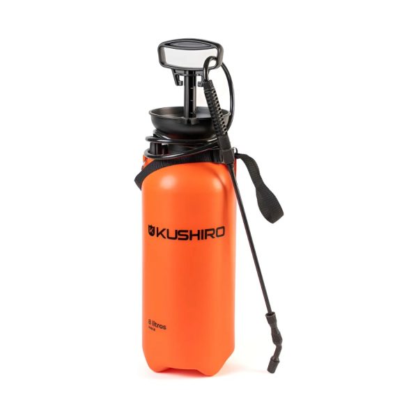 Pulverizador De Hombro A Presión 8l Naranja -  Kushiro