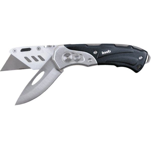 Trincheta Cutter Navaja 2 En 1 Plegable Kwb - 49016921