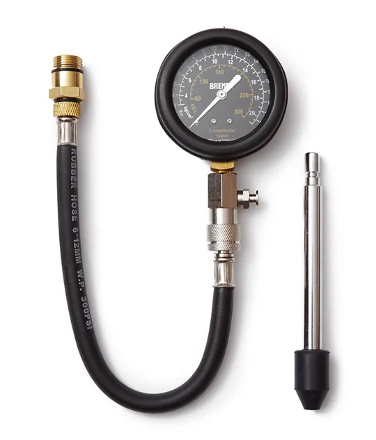 Compresómetro (3 a 21 Kg/Cm2) Para bujías con rosca de 14 y 18 - BREMEN® - Imagen 3