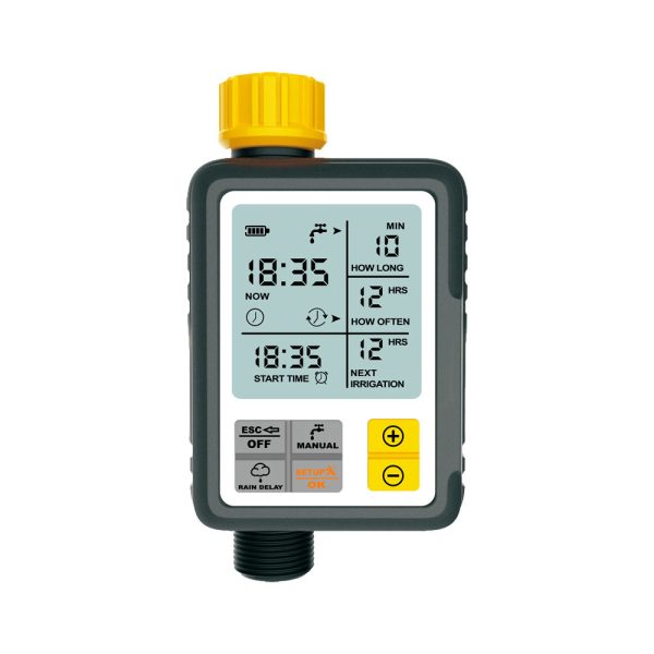 Timer / Temporizador Digital para Riego 3/4" y 1/2"