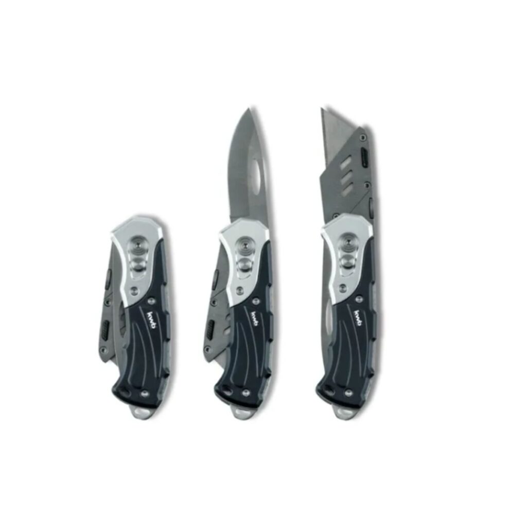 Trincheta Cutter Navaja 2 En 1 Plegable Kwb - 49016921 - Imagen 2