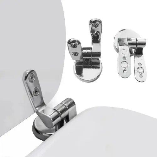 Bisagras Herrajes Metálicos Asiento Tapa Inodoro Madera IDEAL MDF