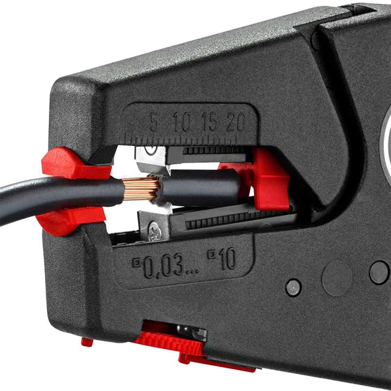 Pelacable Frontal Autoajustable 12 40 200 025 A 10mm². Knipex - Imagen 2