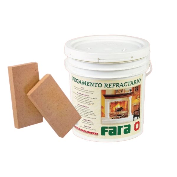 COMBO "Renová tu parrilla" TEJUELAS REFRACTARIAS + PEGAMENTO - FARA