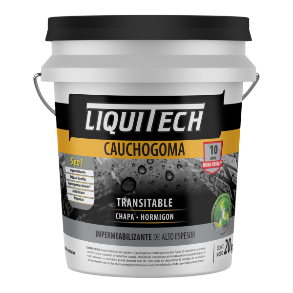 CAUCHOGOMA BLANCO 20L - MEMBRANA LIQUIDA