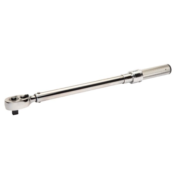 Torquímetro de clic ajustable mecánico con cabeza de crique fija 3/4" - 1 N.m-2500 N.m  7455 - BAHCO
