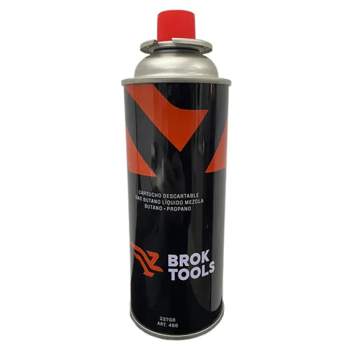 CARTUCHO DESCARTABLE DE 227 GRS. GAS BUTANO - BrokTools