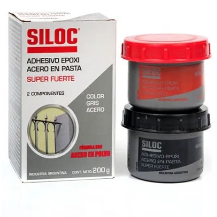 SILOC EPOXI ACERO EN PASTA 200G EST